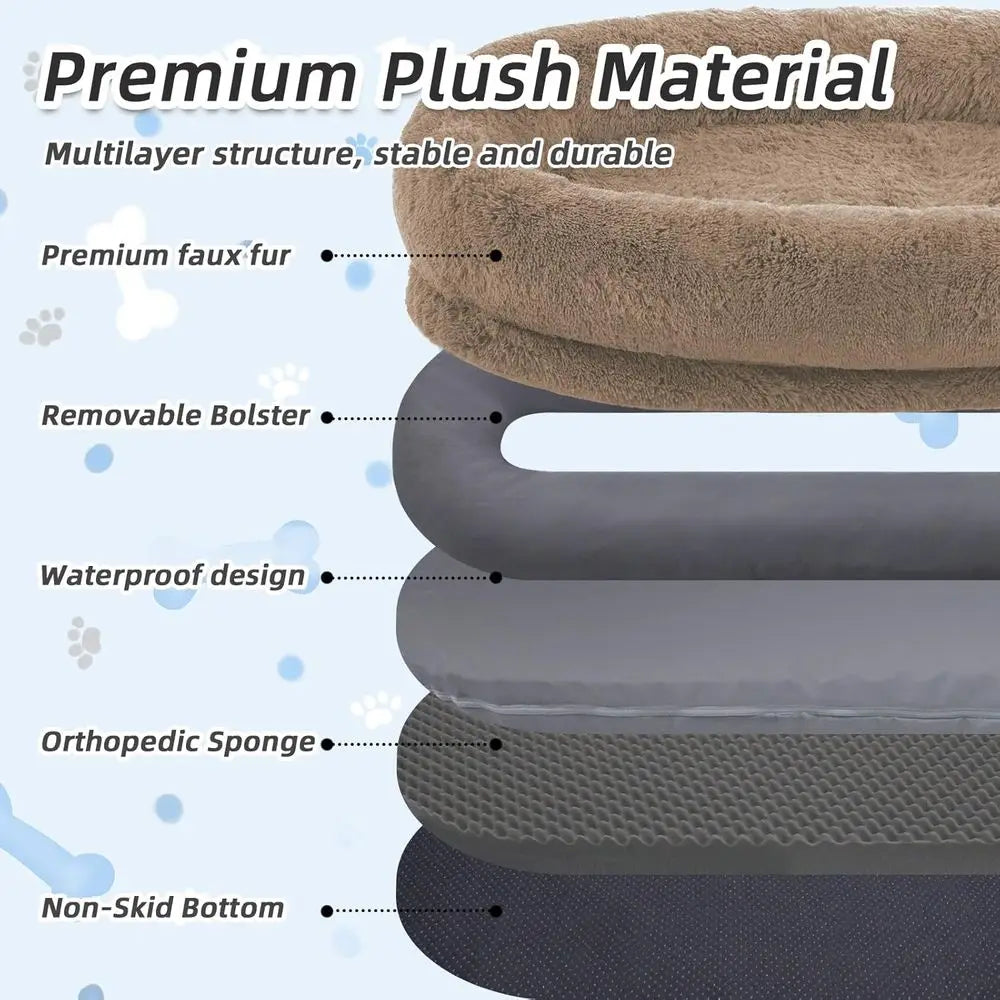 Human Dog Bed Large Dog Beds for Humans Human Pet