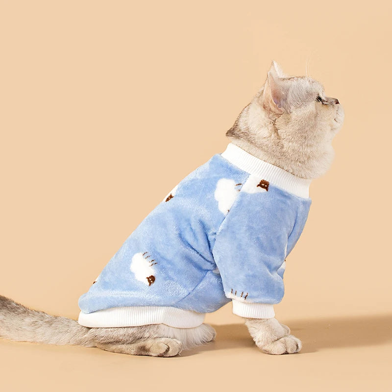 Pet autumn and winter clothing Christmas pet clothes