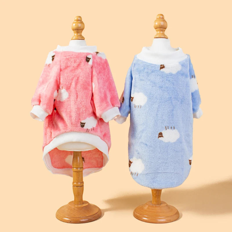 Pet autumn and winter clothing Christmas pet clothes