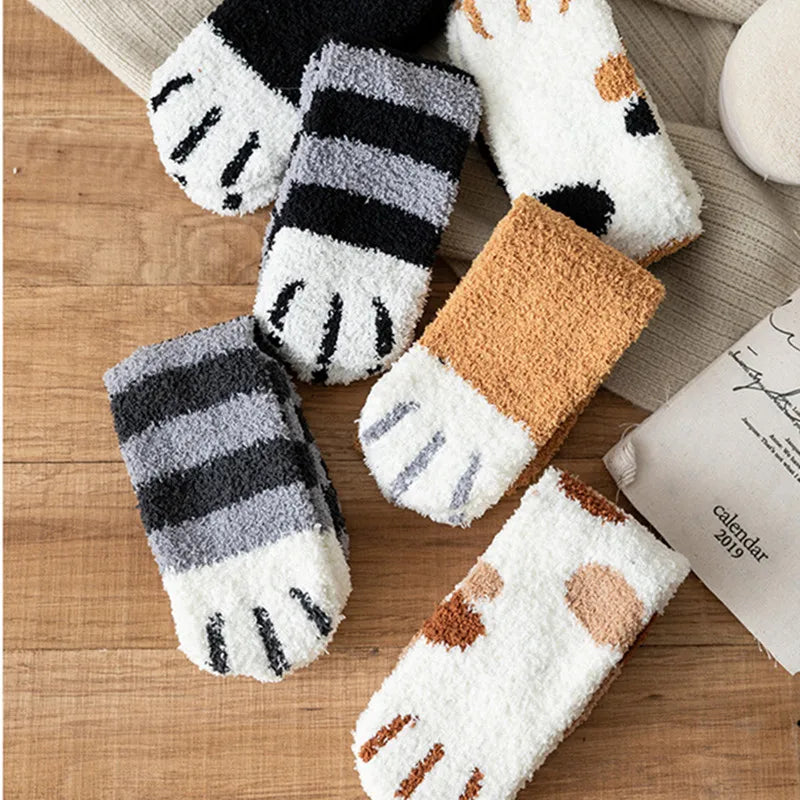 Kawaii Cartoon White Socks for Women Cute 3d Dog Socks