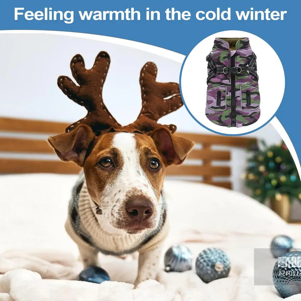 Winter Dog Clothes For Pet Waterproof Warm Dog