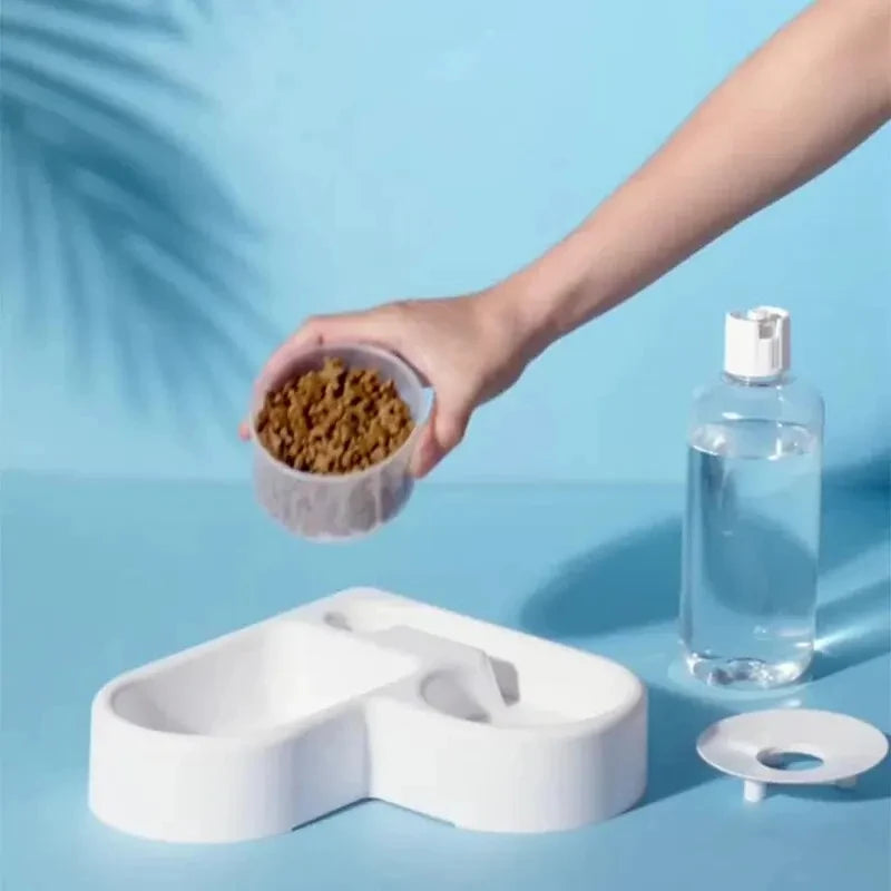 Drinking Love Pet Bowl Moisture-proof Cat Bowl Dog Basin