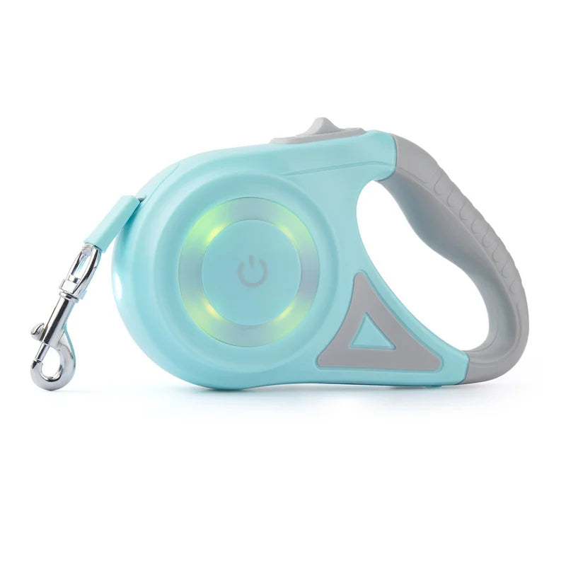 Dog Leash with Led Flashlight Durable Nylon Lead