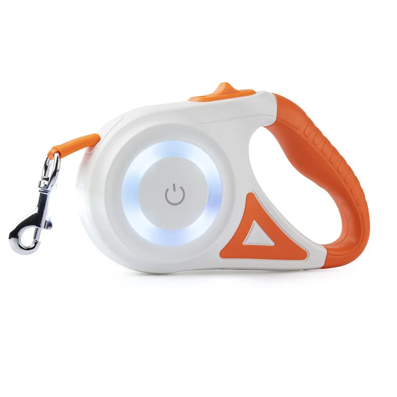 Dog Leash with Led Flashlight Durable Nylon Lead
