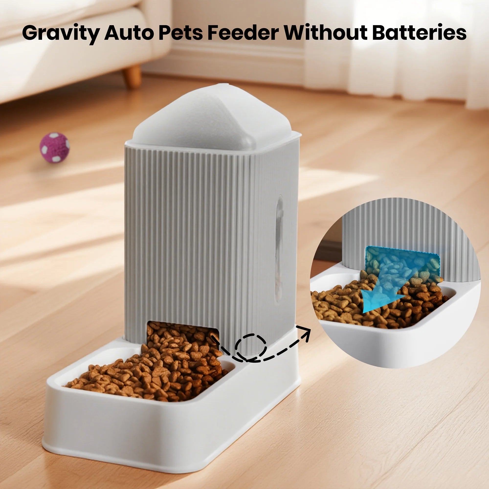 Dog/Cat Feeder And Water Dispenser Combo Pet Food