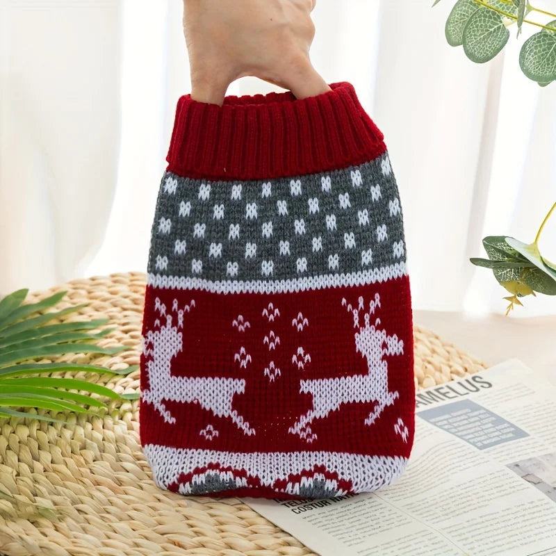 Christmas Style Pet Sweater for Dogs Wool Sweater