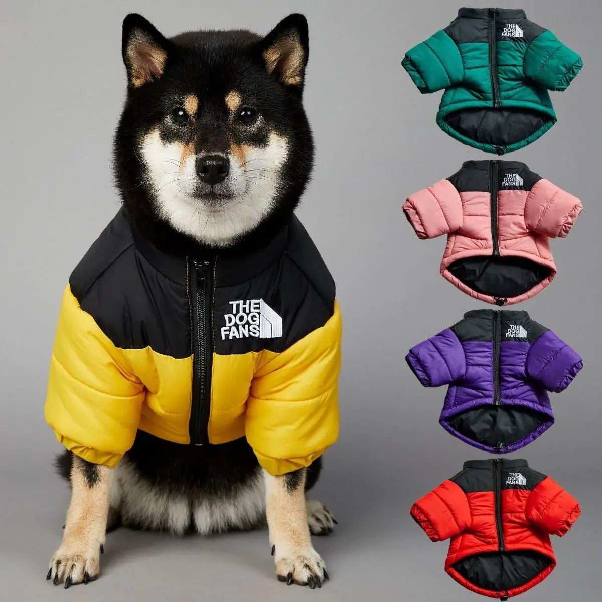 Puppy Coat Dog Down Jacket The Dog Fans Winter