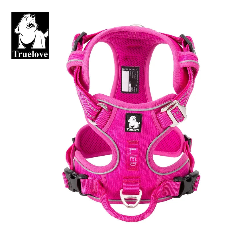 Truelove Pet Reflective Nylon Dog Harness Safety