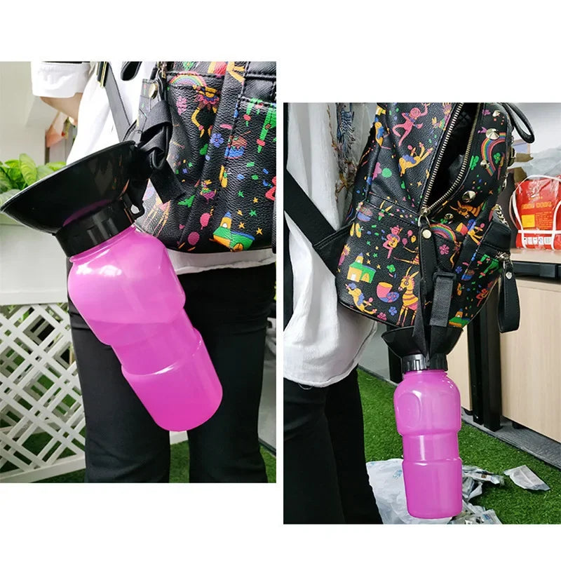 Outdoor Portable Pet Dog Water Bottle  Travel Water Cup