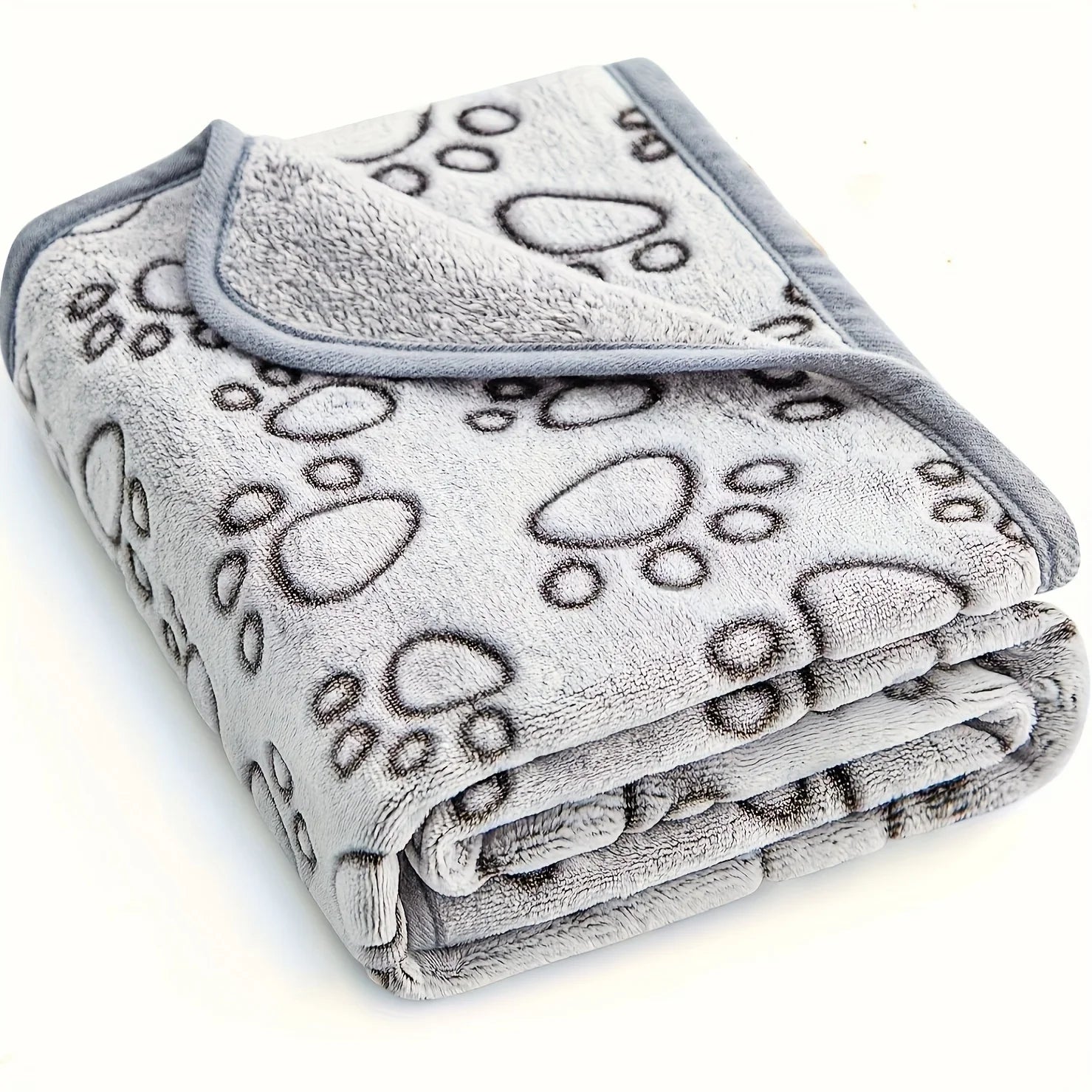 Pet Blanket Cute Cartoon Pattern Pet Mat  Comfortable Blanket