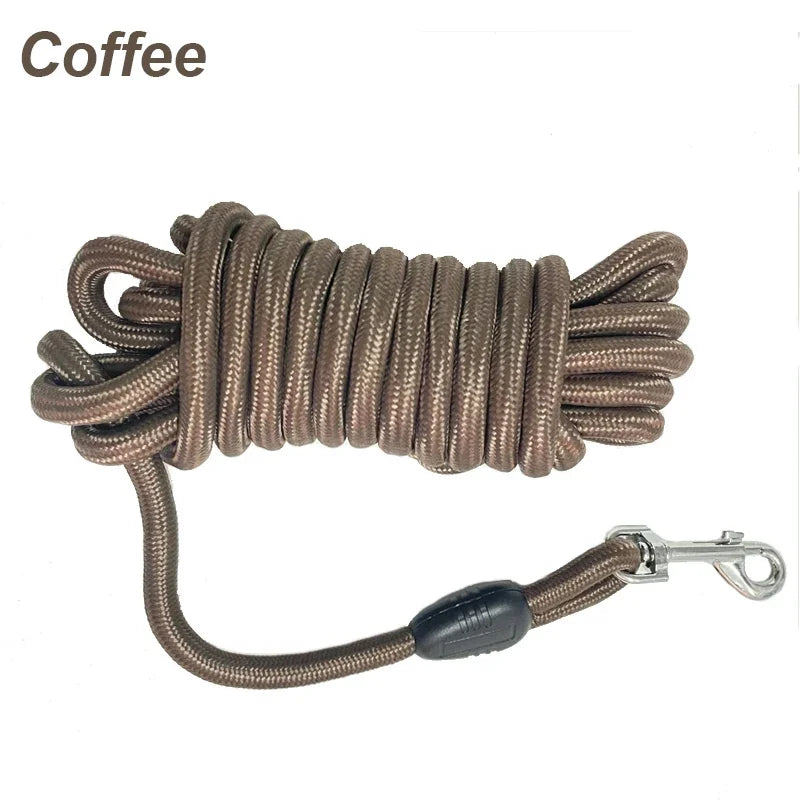 Long Rope Training Dog Leash Heavy Duty Nylon Leash