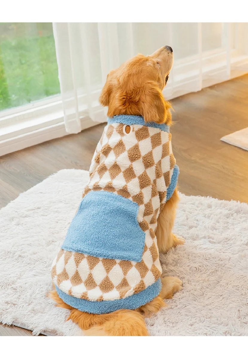 Autumn and winter sweaters for Big Dogs Warm Dog