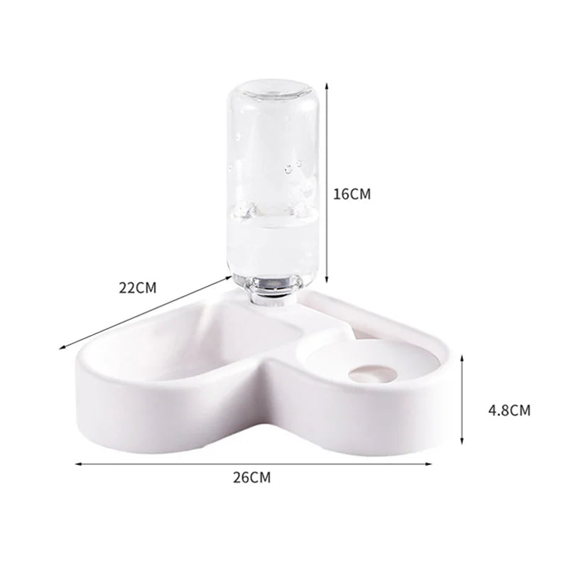 Drinking Love Pet Bowl Moisture-proof Cat Bowl Dog Basin