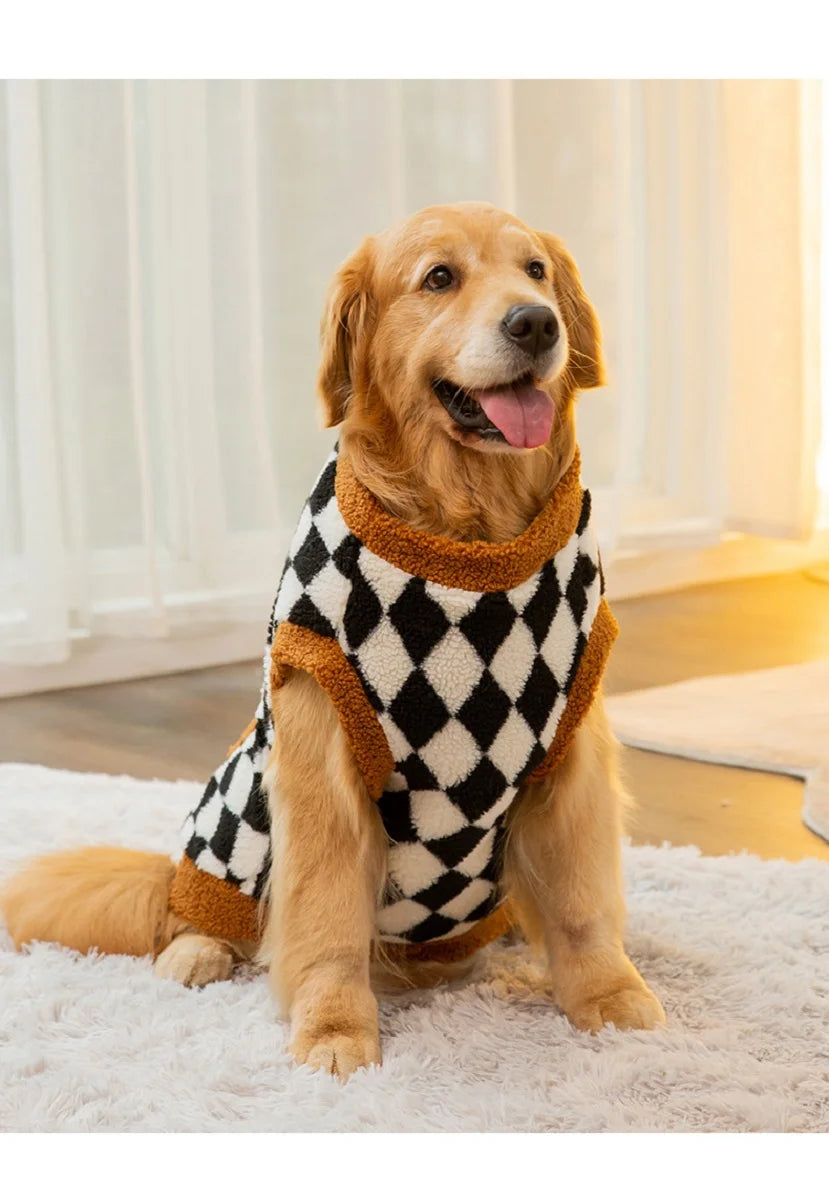 Autumn and winter sweaters for Big Dogs Warm Dog