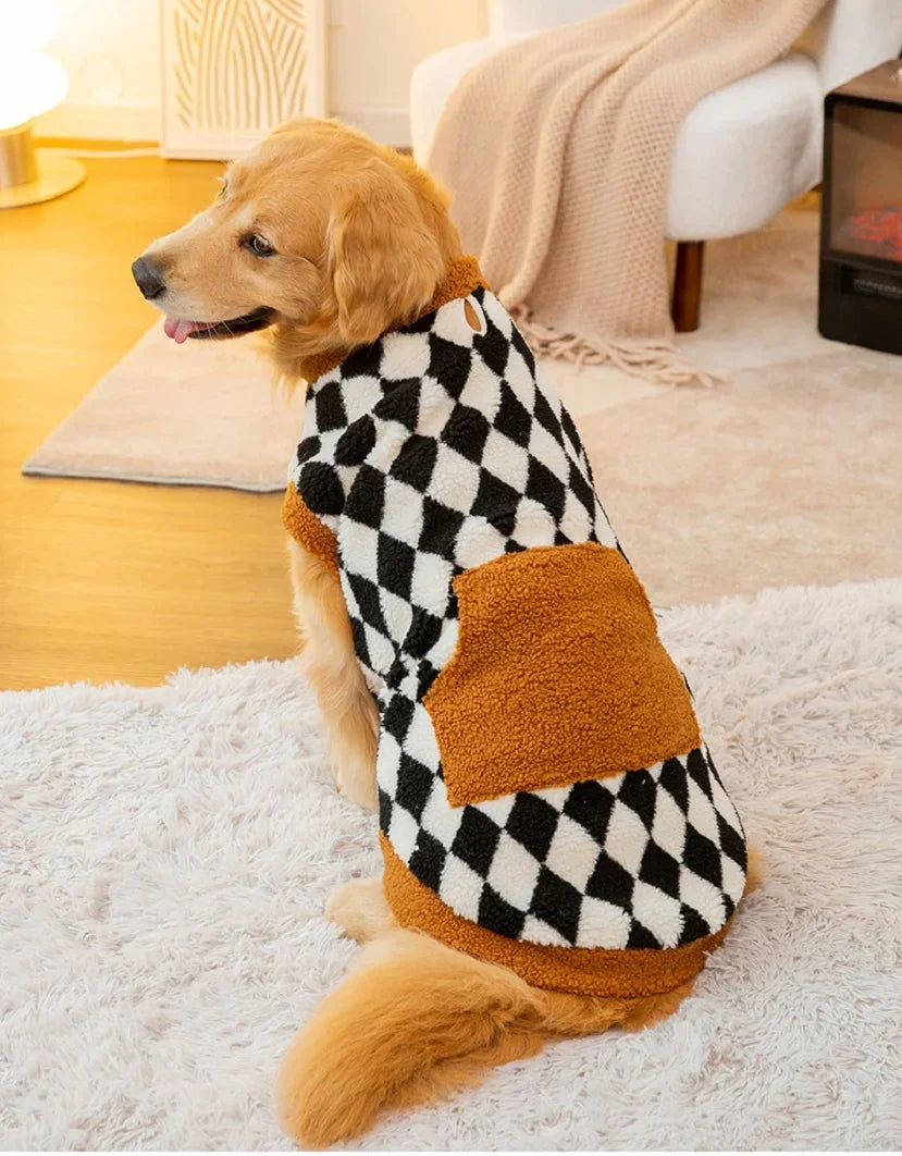 Autumn and winter sweaters for Big Dogs Warm Dog
