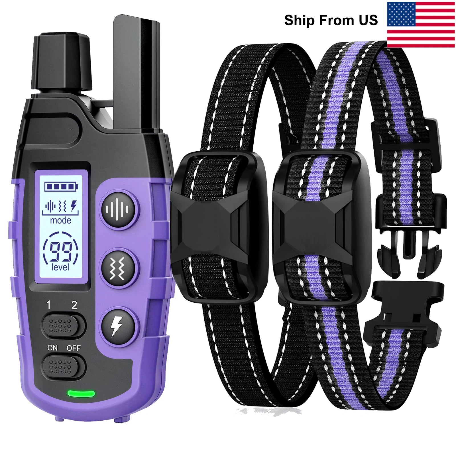 Electric Dog Training Collar Remote Control Puppy