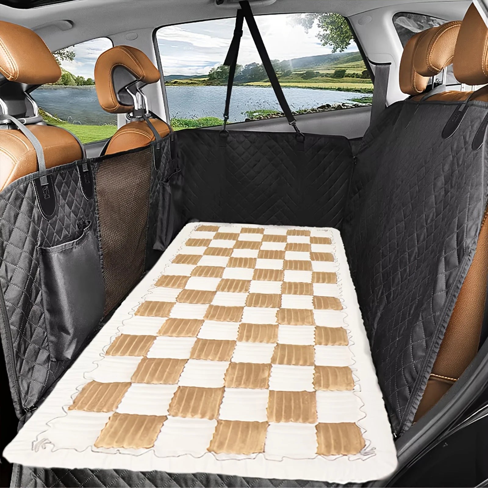 Dog Bed Warm Mat for Car Seat Cover Pet Cat Blanket