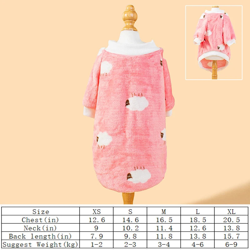 Pet autumn and winter clothing Christmas pet clothes