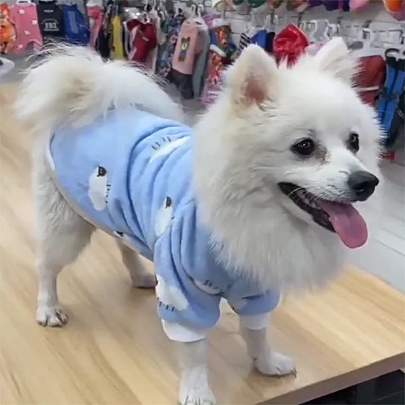 Pet autumn and winter clothing Christmas pet clothes