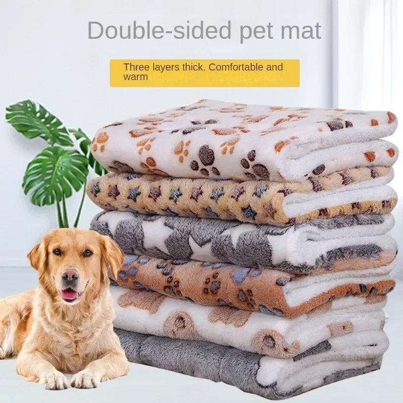 Pet Mat Mats Short Plush Pet Sleeping Bed for Small Dogs