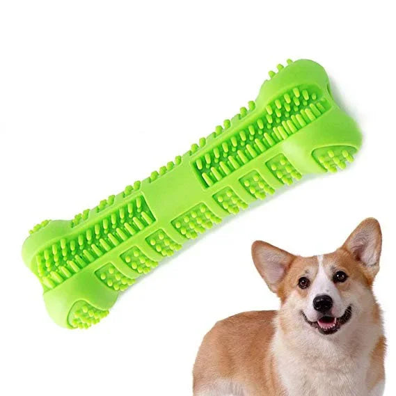 Toy Soft Rubber Dog Toothbrushes Rubber Chew Stick