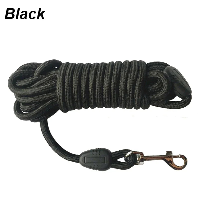 Long Rope Training Dog Leash Heavy Duty Nylon Leash