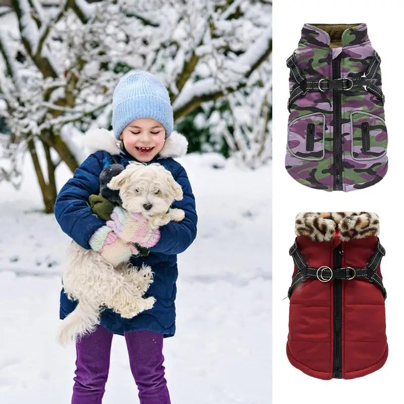 Winter Dog Clothes For Pet Waterproof Warm Dog