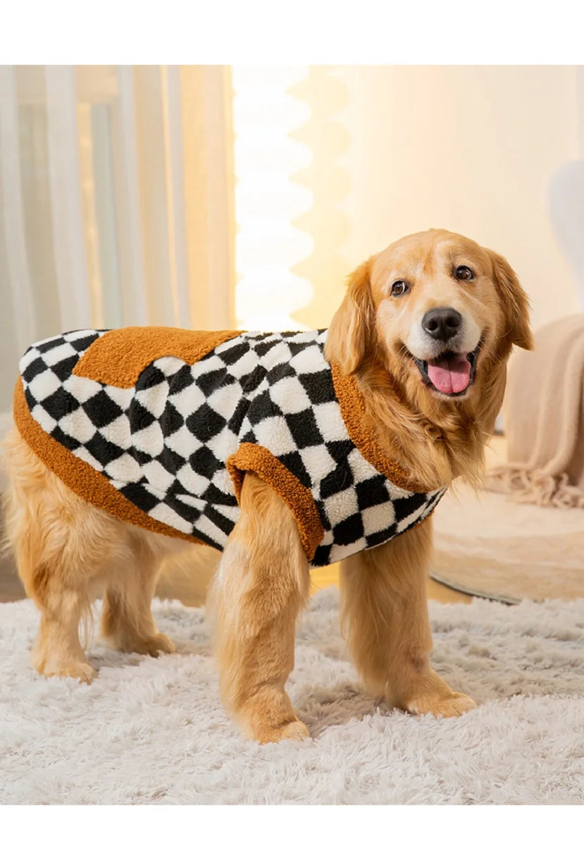 Autumn and winter sweaters for Big Dogs Warm Dog